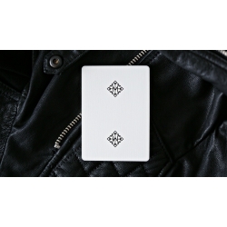 Karty Bicycle by MADISON WHITE ROUNDERS - USPC Ellusionist